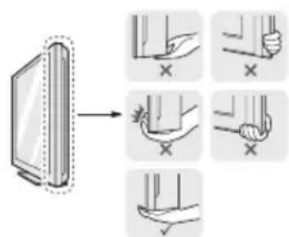 LG 42LF5809 - Dvigovanje in premikanje televizorja - 2