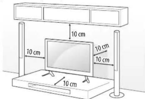 LG 42LF5809 - Montagem numa mesa - 1
