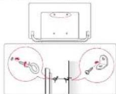 LG 79UF7709 - Pritrjevanje televizorja na steno - 1