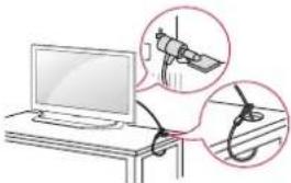 LG 79UF7709 - Utilizar o Sistema de segurar kensington - 1