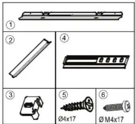 VESTEL VEKS3025 - Montage anleitung - 1