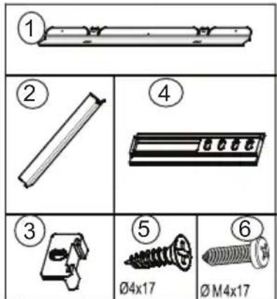 VESTEL VEKF2016 - Instructions de montage - 1