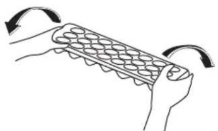 VESTEL VEKF2016 - le bac a glaçons; - 2