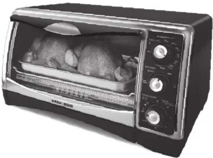 BLACK & DECKER TO1635B - Four à convection de comptoir - 1