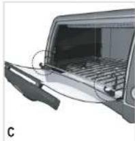 BLACK & DECKER TO1635B - PANNEAU DE COMMANDE - 3