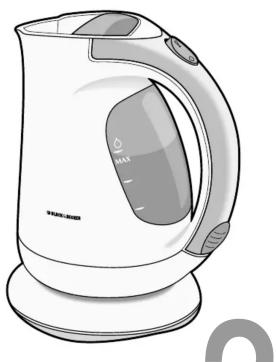 BLACK & DECKER JKC500 - Bouilloire de 1,7 litre (Francais) - 1