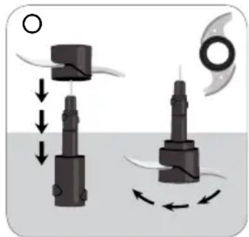 BLACK & DECKER FP6010 - UTILISATION DE LA LAME EN S DANS LE GRAND BOL - 2