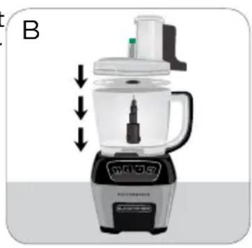 BLACK & DECKER FP6010 - USING YOUR FOOD PROCESSOR - 2