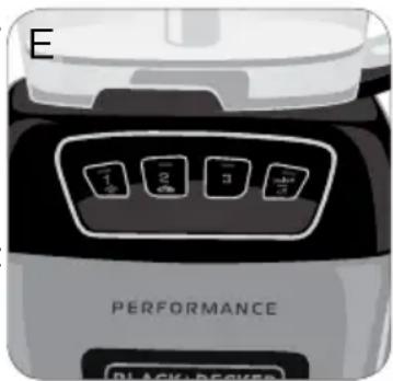 BLACK & DECKER FP6010 - UTILISATION DES COMMANDES DE LA VITESSE - 1