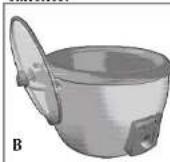 BLACK & DECKER RC5428 - PRECAUCTION: Al retiring la tapa, alejela del cuero para evitar quemarse con el vapor caliente. - 1