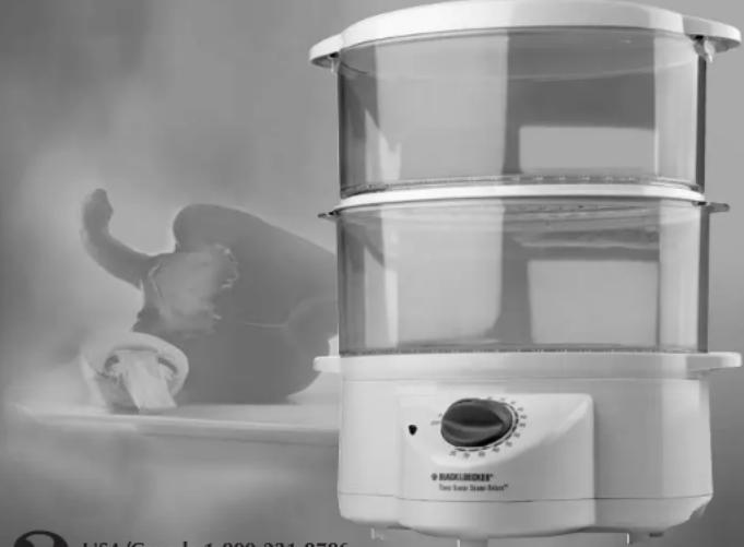 BLACK & DECKER HS2776 - Marmite à vapeur/autocuiseur à riz - 1