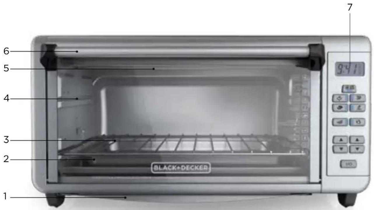BLACK & DECKER TO3290XSD - FAMILIARISATION AVEC LE FOUR POUR LE COMPTOIR - 1
