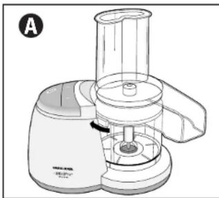 BLACK & DECKER MFP200 - How To Slice Or Shred - 1