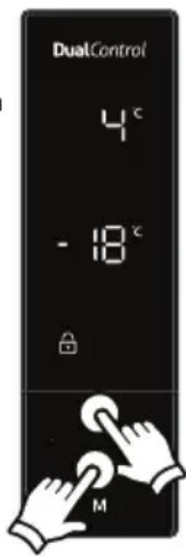 SHARP SJBA31IEDI2 - Kühltemperatur-Einstellung - 1
