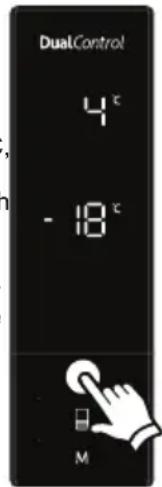 SHARP SJBA31IEDI2 - Cooler temperature settings - 2
