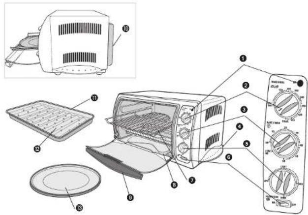 BLACK & DECKER CTO6200 - ELECTRICAL CORD - 1