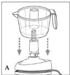BLACK & DECKER CJ625 - ASSEMBLAGE DU PRESSE-AGRUMES - 1