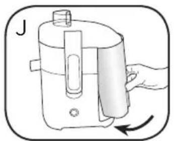 BLACK & DECKER JE2400BD - HOW TO ASSEMBLE AND USE - 5