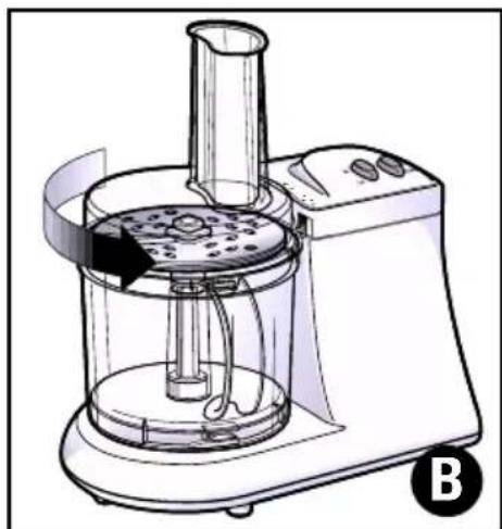 BLACK & DECKER FP1200 - How to Slice or Shred - 1