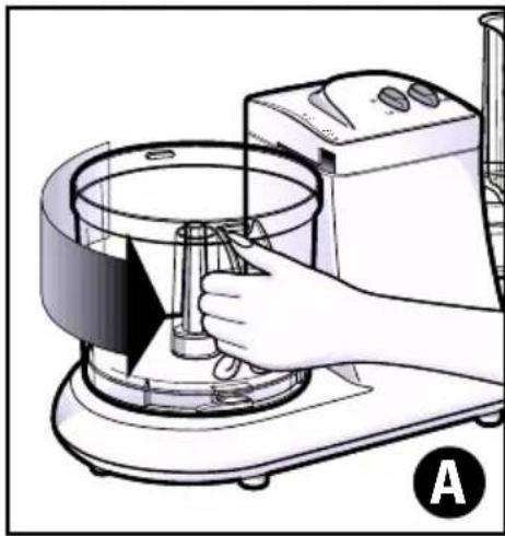 BLACK & DECKER FP1200 - Como rebanar o desmenuzar - 1
