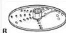 BLACK & DECKER FP1610S - SLICING/SHREDDING DISCS - 2