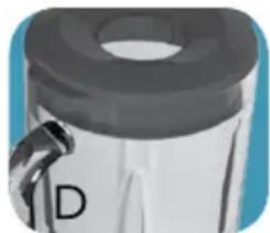 BLACK & DECKER BL1100 - Important: Do not remove the lid while the blender is running. - 1