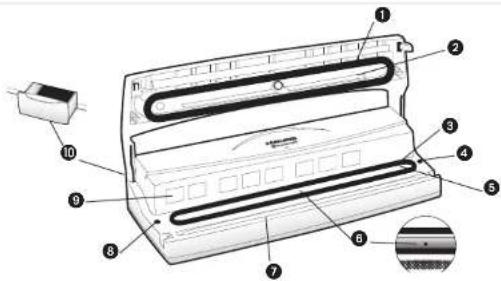 BLACK & DECKER VS250 - SOFT-TOUCH PARTS - 1