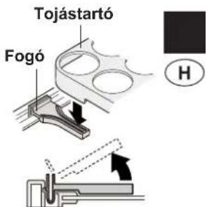 SHARP SJGC680VBK - Tojástartók (12db) &amp; fogó - 1