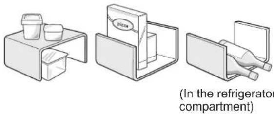 SHARP SJGC680VBK - Movable shelf3. - 1