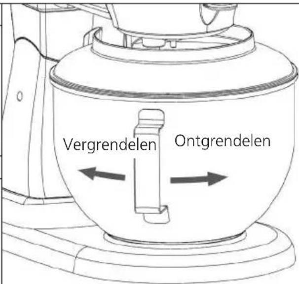 SHARP SAFK3003AL - Bevestiging van de klopper, deeghaak of garde - 1