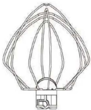 SHARP SAFK3003AL - Part names - 4