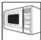 SHARP R343W - Funktion til automatisk slukning af lyset: - 1