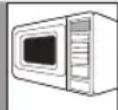 SHARP R270SLM - MIKROWELLEN-LEISTUNGSSTUFEN - 1