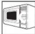 SHARP R270SLM - PROGRAMY AUTOMATYCZNEGO GOTOWANIA WEDŁUG WAGI - 1