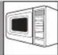SHARP R270SLM - TABELA PROGRAMOW AUTOMATYCZNEGOGOTOWANIA WEDLUG WAGI - 1