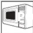 SHARP R270SLM - OSTRZEZENIE: - 1