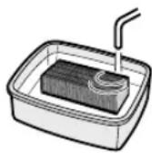 SHARP KC930EUW - Pfl egezyklus Einmal pro Monat oder wenn die Filter-Anzeigeleuche leuchtet - 2