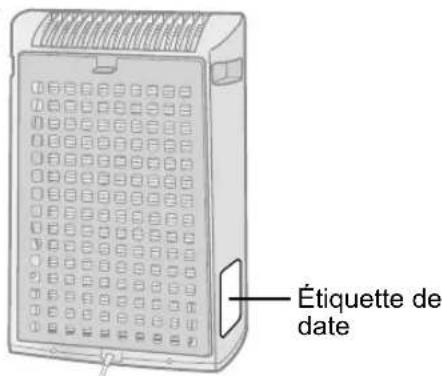 SHARP KC930EUW - REEMPLACEMENT DU FILTRE - 1