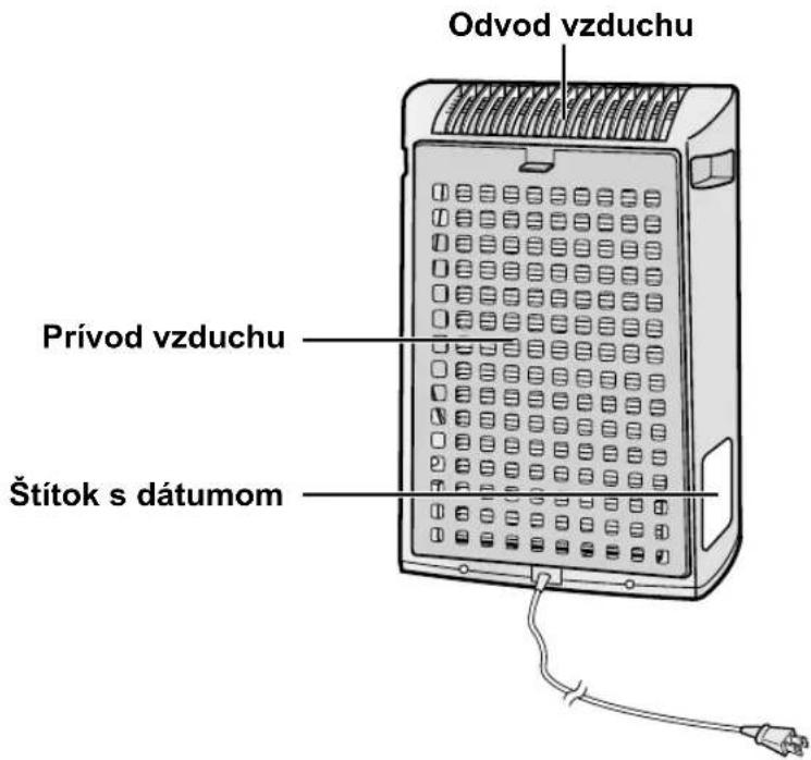 SHARP KC930EUW - ZADNÁČAST - 2