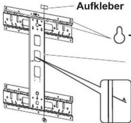 SHARP AN65AG2 - Montageort für die Basishalter festlegen - 1