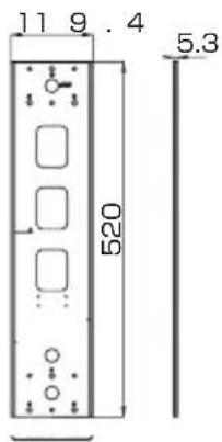 SHARP AN65AG2 - 外形寸法図 - 4