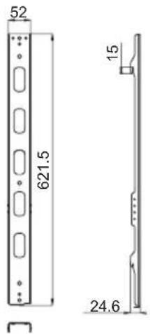 SHARP AN65AG2 - Dibujo de dimensiones exteriores - 5