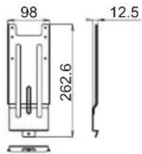 SHARP AN65AG2 - Dibujo de dimensiones exteriores - 2