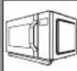SHARP R760SLM - AUTO MENU-TABEL - 1