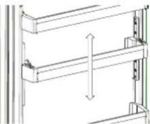 SHARP SJBA11IMXW1 - Adapti-Lift ovihyllly - 2