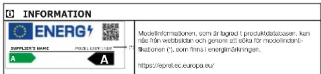 TEKA TKI3 150 - Symboler och beskrivningar för dem - 1