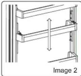 TEKA RBF 78720 - Balconnet réglable - 2