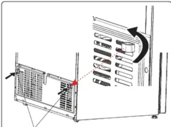 TEKA RBF 78720 - - The bottom cabinet cover is the metal - 1