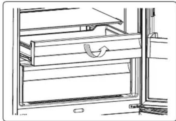TEKA RBF 78720 - Extracción del estante enfiador: - 1