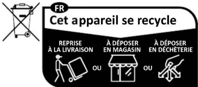 TEKA ML 822 BIS R - Élimination des appareils hors d'usage - 1